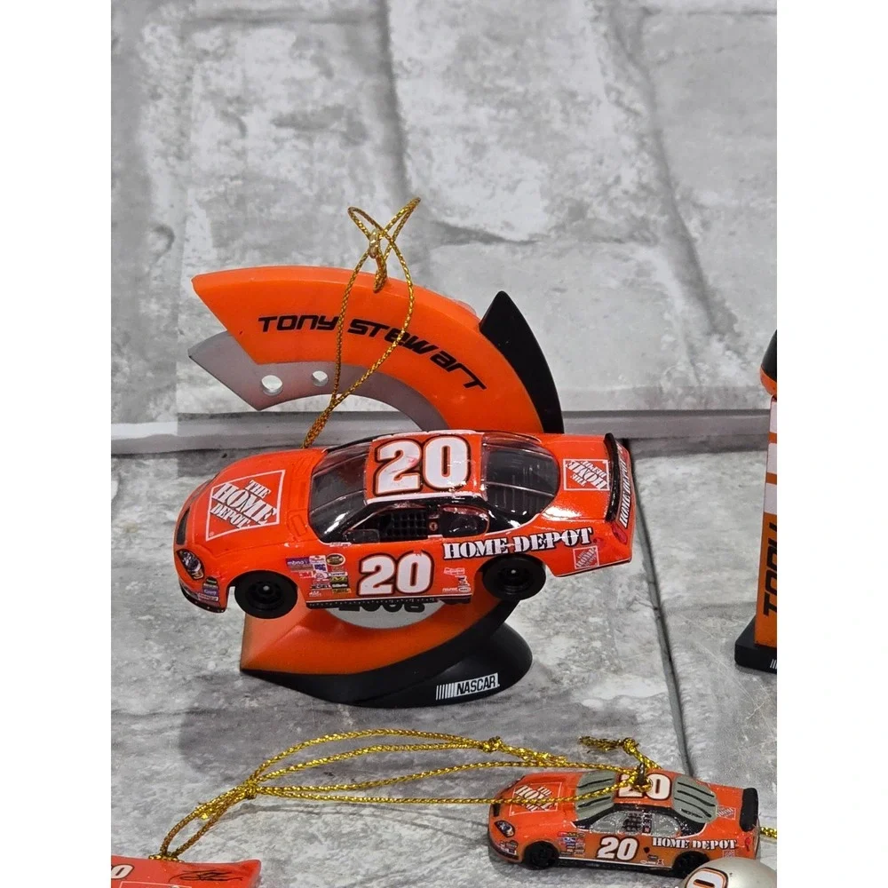 Lot of NASCAR Tony Stewart Home‎ Depot #20 Ornaments Cars Ornament Collectible